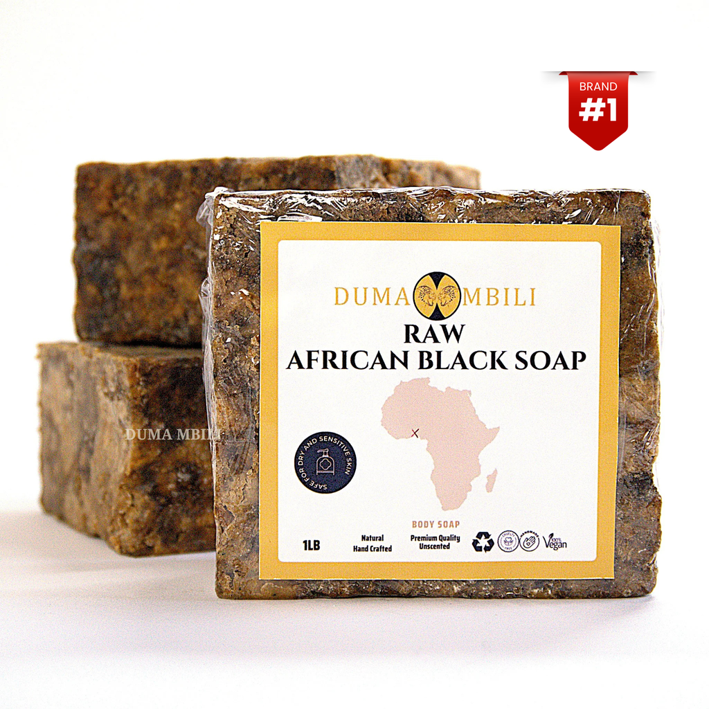 Authentic African Black Soap – Organic Skincare for Clear & Glowing Skin