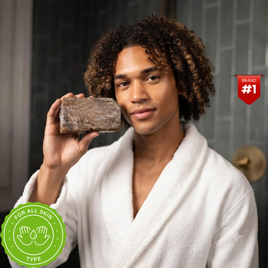 Authentic African Black Soap – Organic Skincare for Clear & Glowing Skin